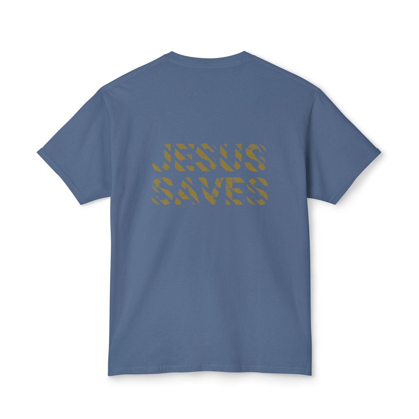 "Jesus saves" t-shirt