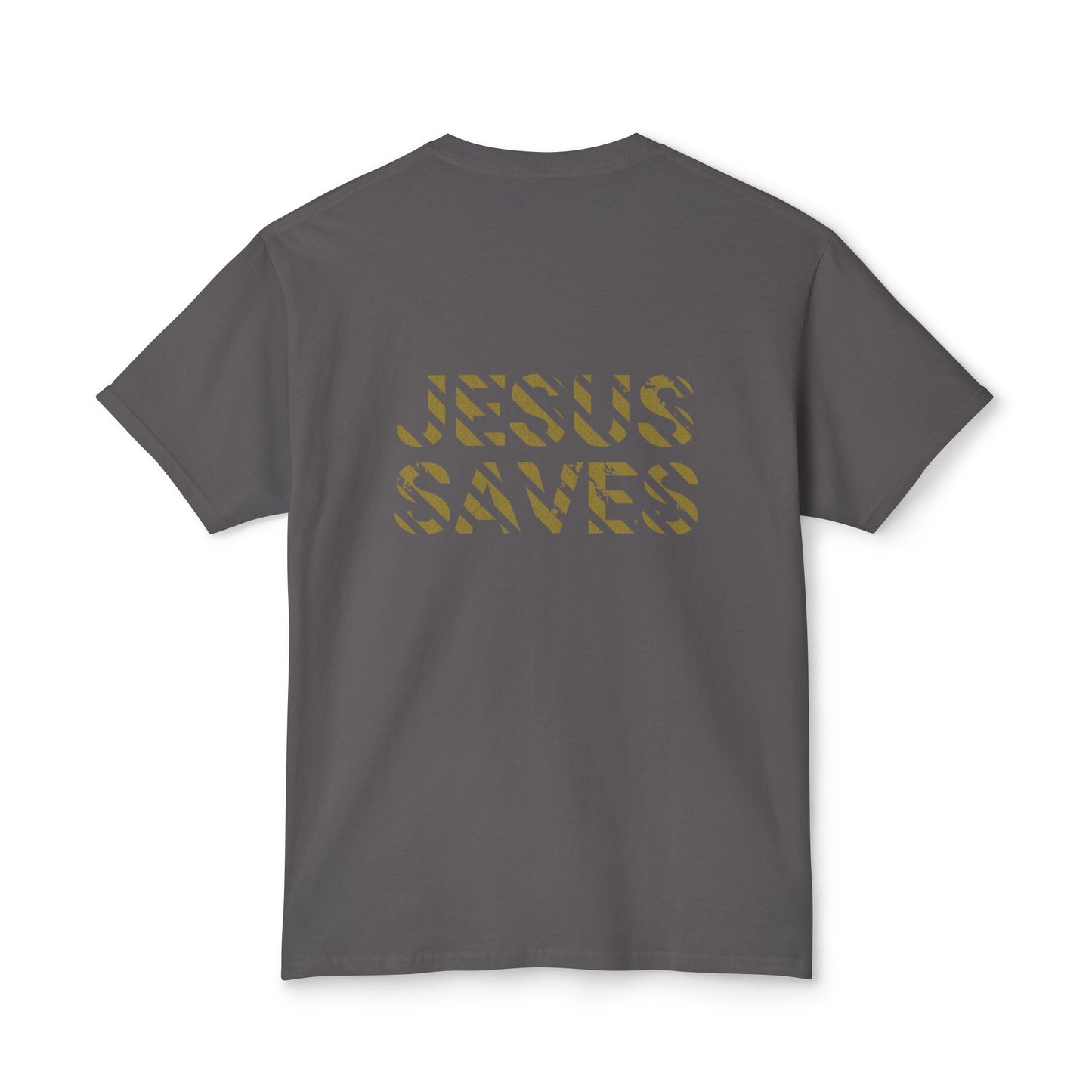 "Jesus saves" t-shirt