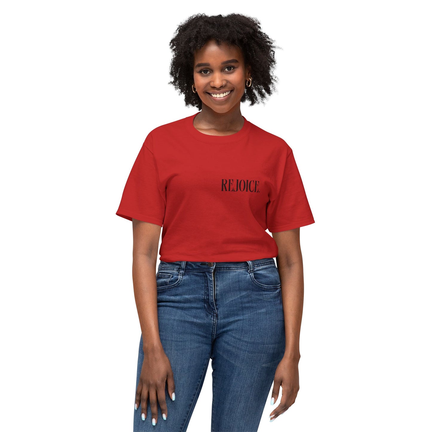 "rejoice always" t-shirt