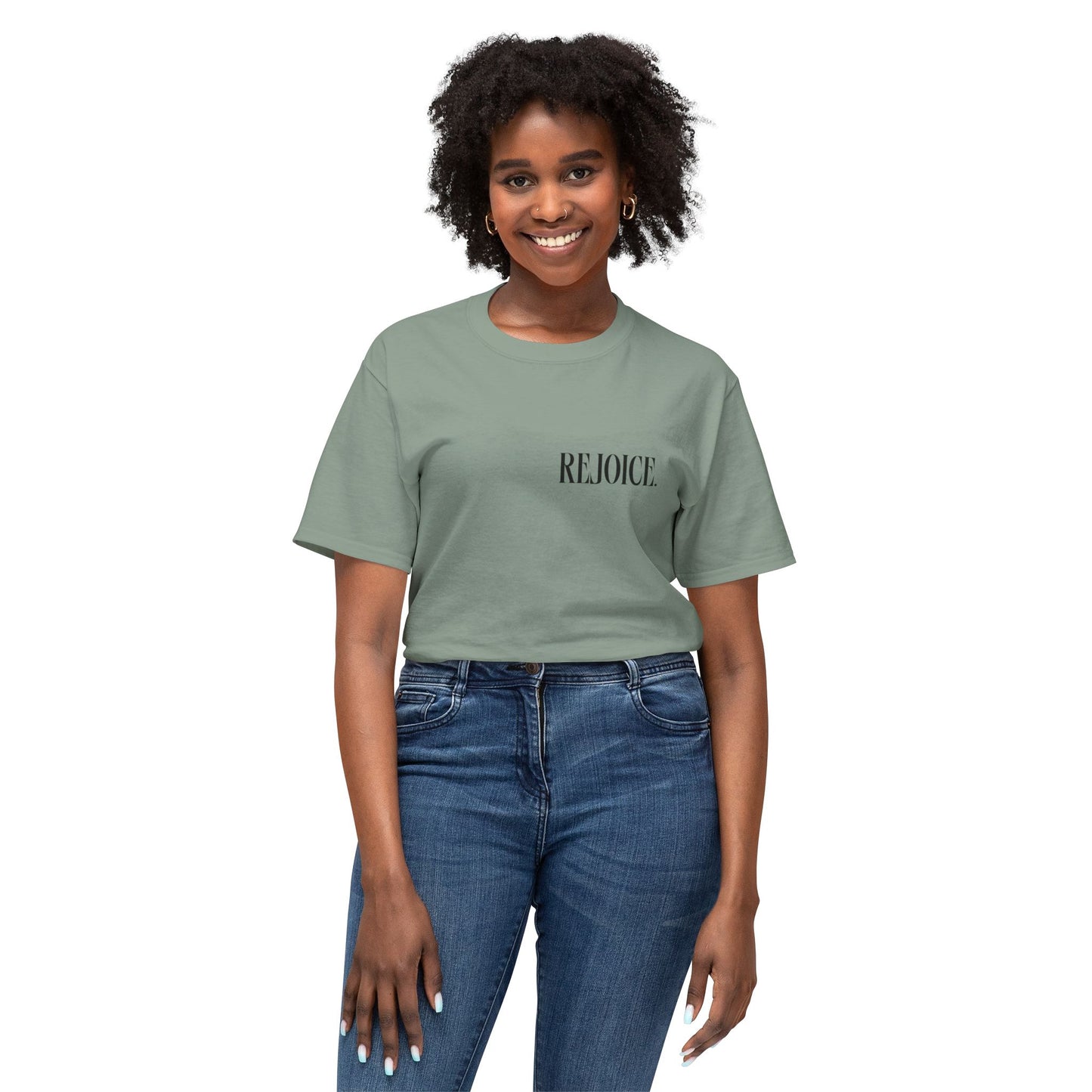 "rejoice always" t-shirt